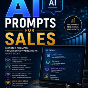 Successful AI Prompts for Sales: A Practical Prompt Playbook for Sales Professionals